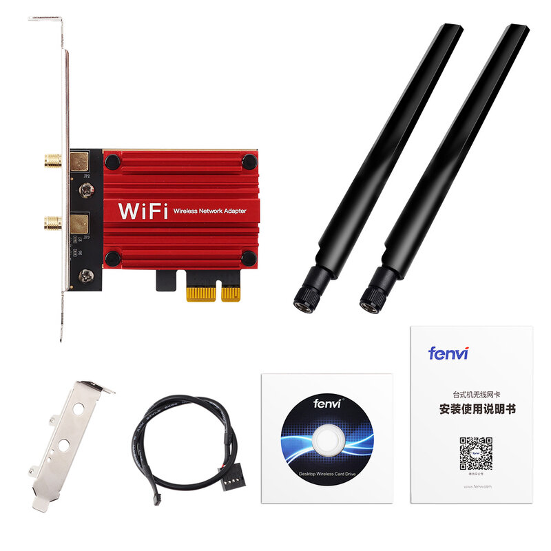 1800Mbps Wifi 6 Bluetooth 5.2 MT7921 AX200 adattatore Wireless PCI Express Dual Band 802.11AX/AC scheda di rete wi-fi Windows 10 11