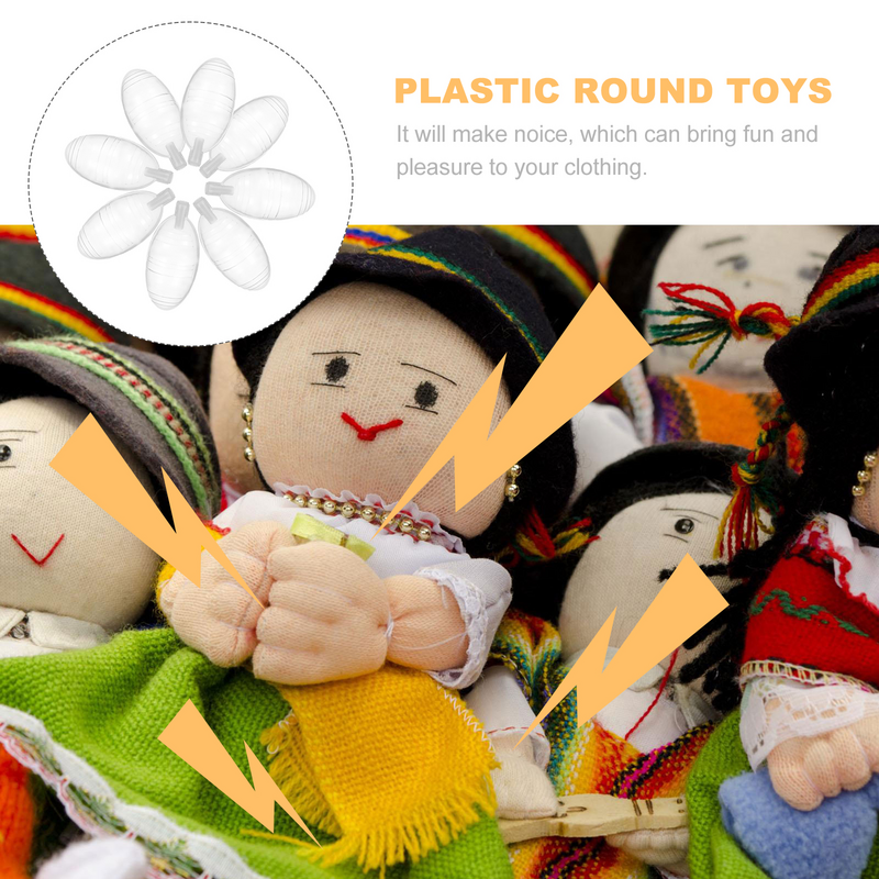 Noise Maker Squeaker Toy para niños, accesorios de ropa, juguetes para niños, decoración hecha a mano DIY
