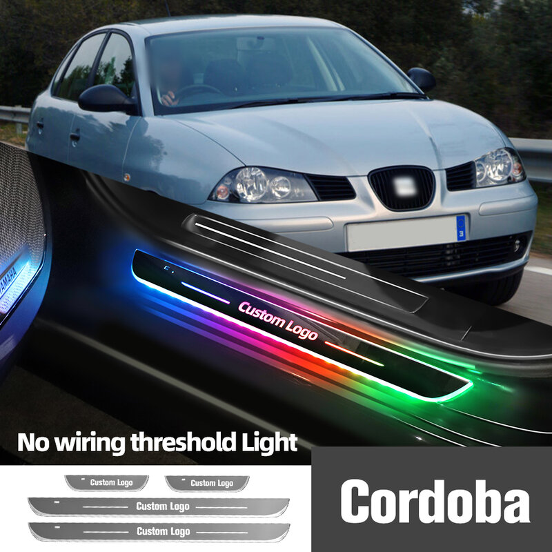 Для сиденья Cordoba 1999-2009 2004 2005 2007 2008 оформление автомобиля с индивидуальным логотипом