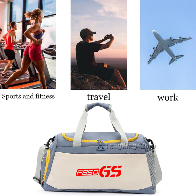 Grande Capacidade Exercício e Fitness Bag, Multifuncional Yoga Bag, BMW F850GS, Aventura, ao ar livre
