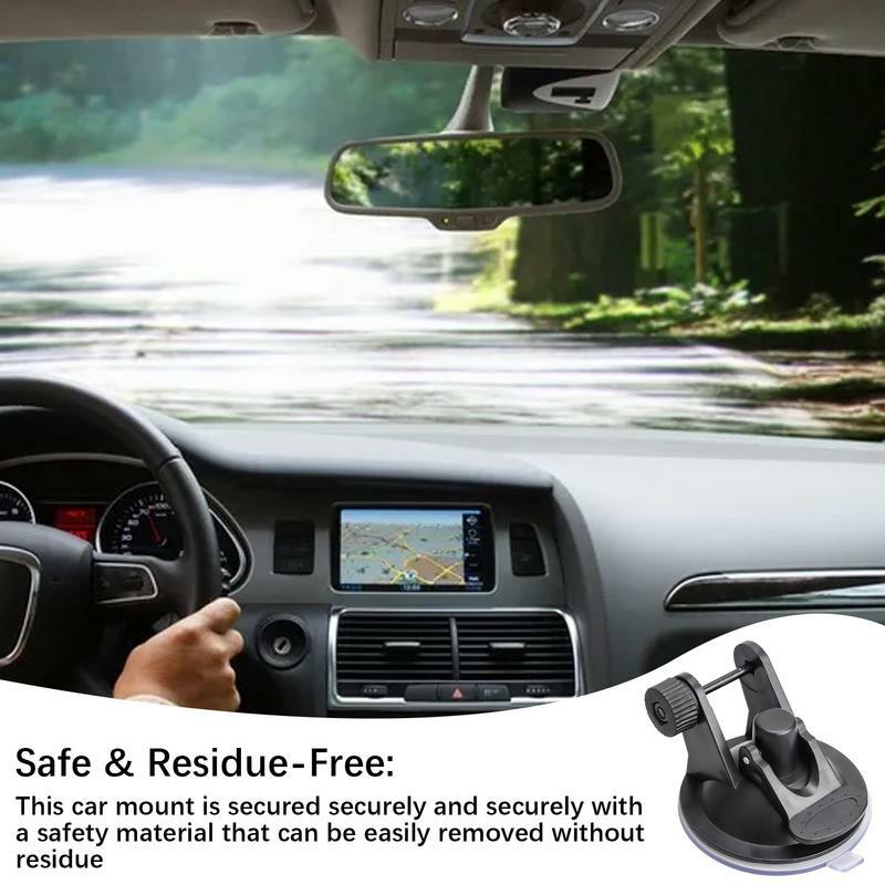 Camera Car Mount Suction Cup Universal Camera Mount  Versatile Mount Driving Recorder Dash Cam Holder GPS Accessories For Car