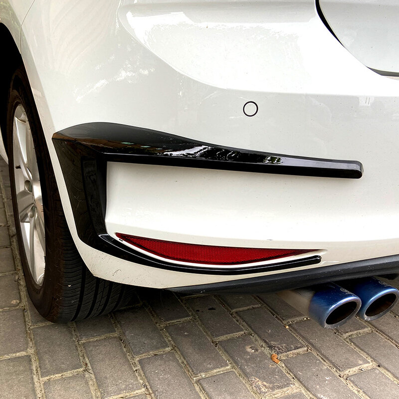 Автомобильный задний бампер, спойлер, вентиляционная решетка, обрезанная Крышка для 2012-2015 Golf R