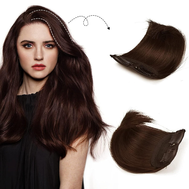 Sisir Wig tidak terlihat, sisir ekstensi rambut halus alat masukkan penata untuk wanita gadis aksesori tanpa lem siap untuk