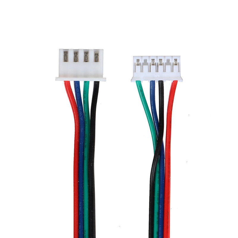 Câble de connecteur de moteur terminal biphasé XH2.54 4 broches à 6 broches, pour moteur pas à pas Nema 42, pièces d'imprimante 3D, 0.7m/1m/2m/3m