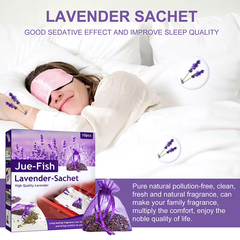 Rumah Sachet Lemon Lavender jamur dan Mothproof kering Lavender lemari deodoran Sachet aroma segar tas aromaterapi