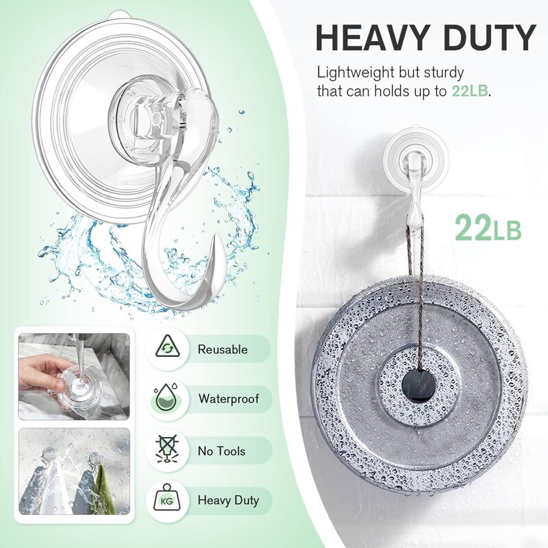 Suction Cup Hooks Suction Cup Hooks Plastic Window Glass Door Suction Holder Hook For Bathroom Kitchen