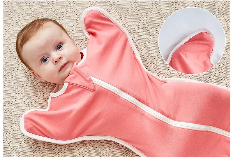 Nieuwe Katoenen Baby Slaapzak Lente Herfst Swaddle Pasgeboren Baby Deken Wrap Slaapzakken Baby Beddengoed Inbakeren Nachtkleding