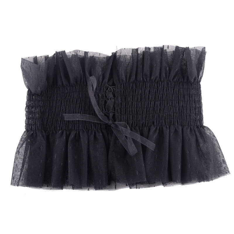 Women's Wide Lace Belts for High Waist Belt For Dress Cummerbunds