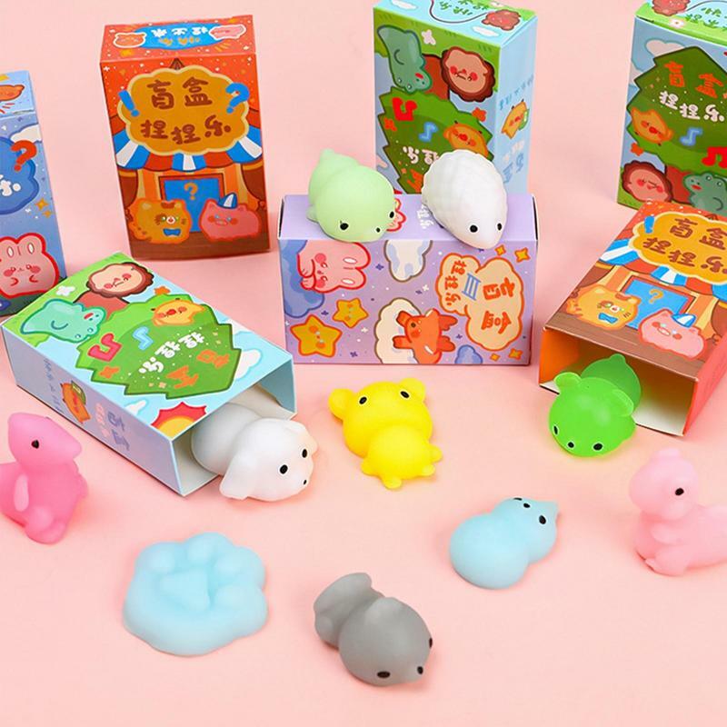 Mochi Kawaii Toy Cute Animal Squeeze Toys Sticky Squishi Anti Stress Relief Toys Antistress Toy Adults Mochi Rising Stress Toy