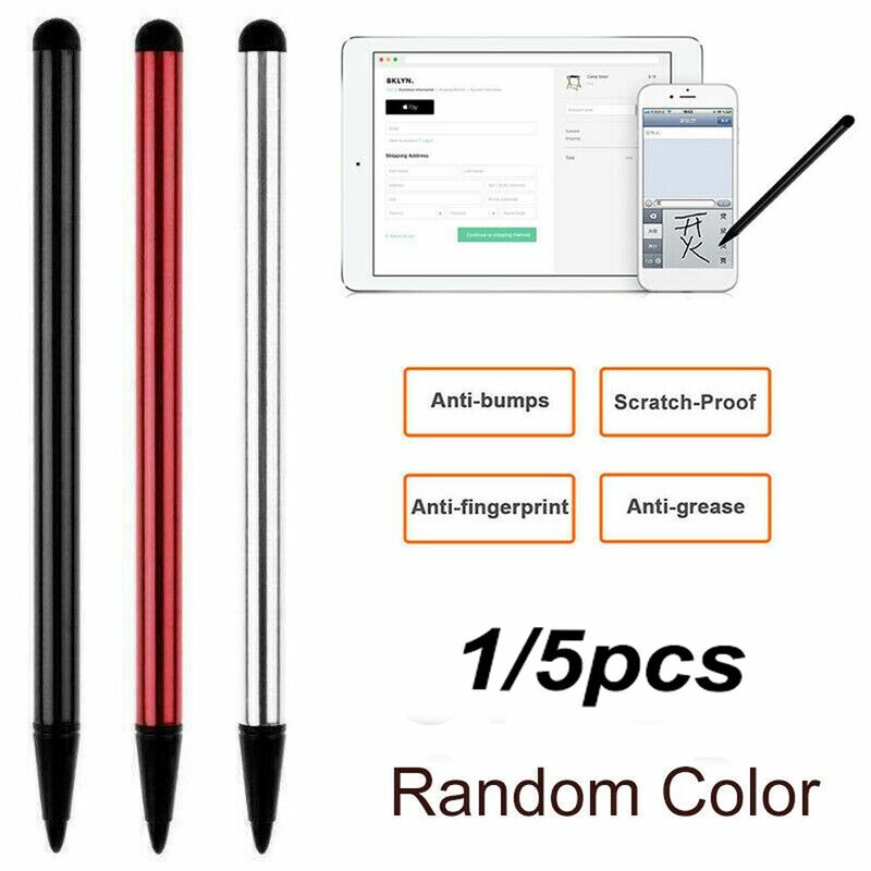 2 In 1 Capacitieve Pen Touch Screen Stylus Potlood Voor Tablet Ipad Mobiele Telefoon Voor Samsung Pc Tablet Accessoires Tablet Pen