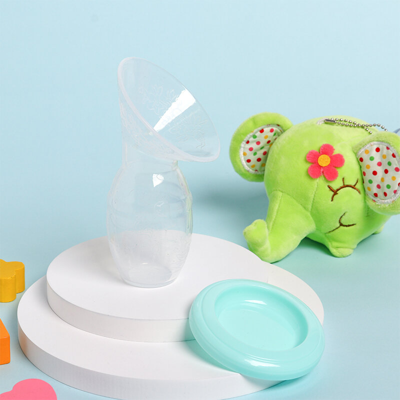 Baby Feeding Manual Breast Pump Partner Breast Collector Automatic Correction Breast Milk Silicone Pumps Maternity Products