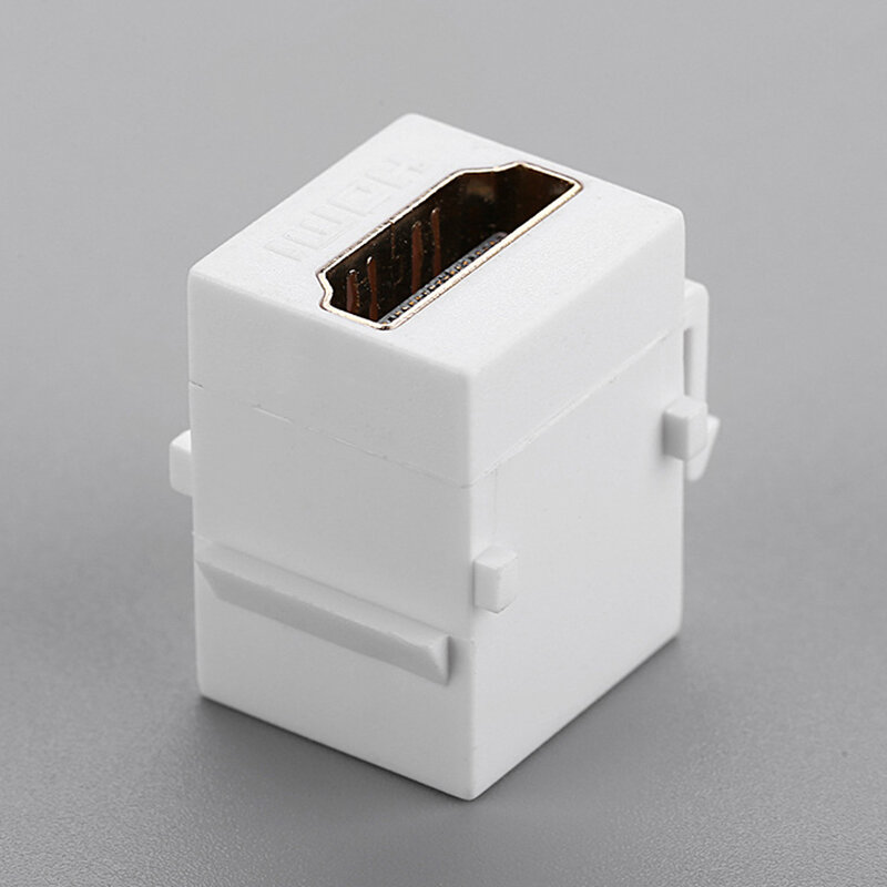 Keystone – connecteur Jack HDMI femelle à femelle, Module HD, connecteur de coupleur 180 °