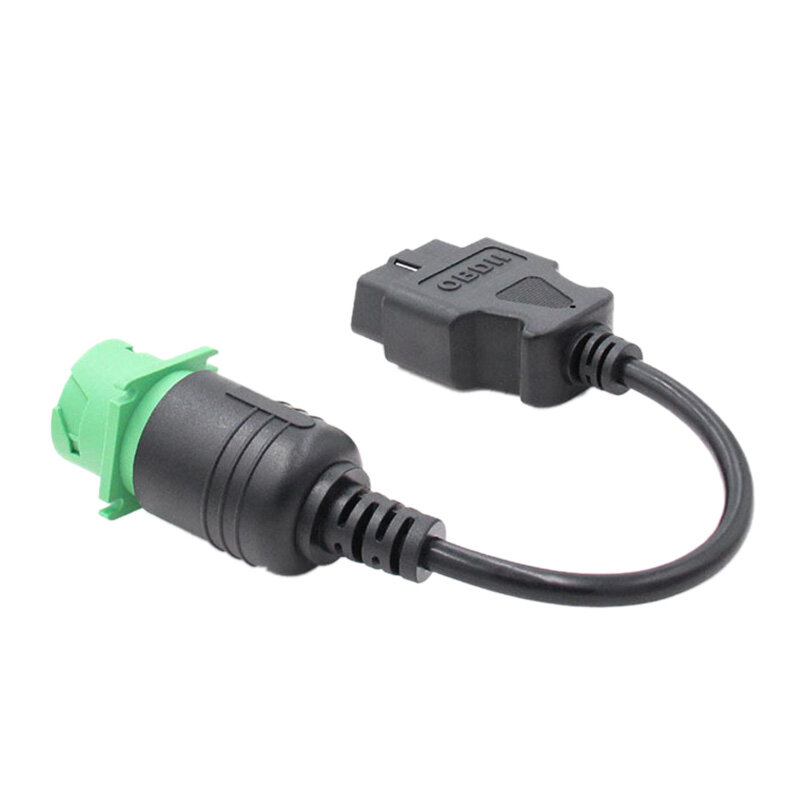 J1939 Male To OBD2 Male Car 9 Pin To 16 Pin Truck Diagnostic Scanner Cable Adapter for Cummins Engine Car Diagnostic