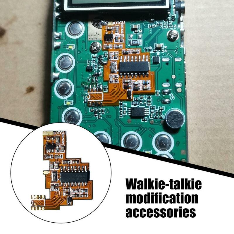 Placa de modificação Walkie Talkie macio, FPC, única antena dupla, adequado para Quansheng K5, K6, SI4732, 1Pc