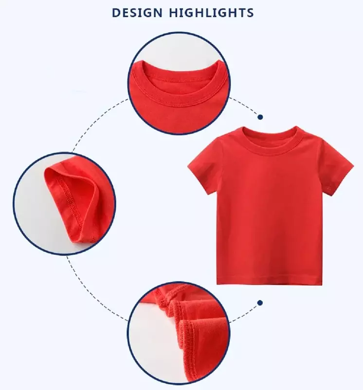 T-shirt manches courtes 100% coton pour garçon, mignon, kawaii, avec image de grenouille