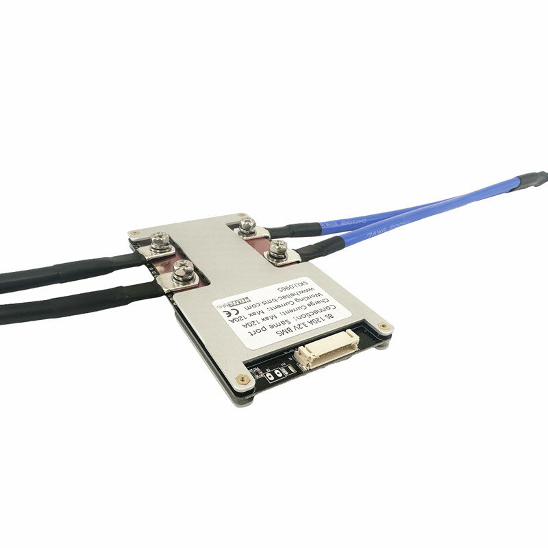 Cable de silicona bms 8AWG a prueba de calor, Cable de alambre de Gel de sílice suave con nariz de cobre para Placa de protección de batería BMS, 20cm