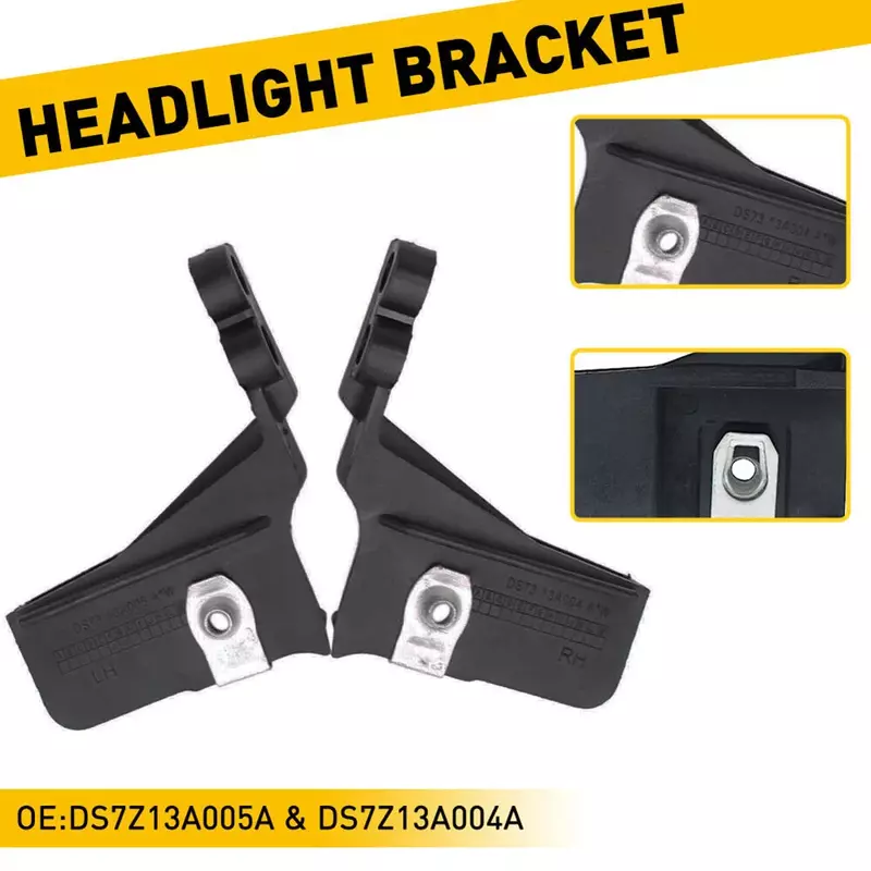 Left Right Headlight Mount Bracket For Ford Fusion 13-16 DS7Z13A004A DS7Z13A005A 2024 Hot Sale Brand New And High Quality