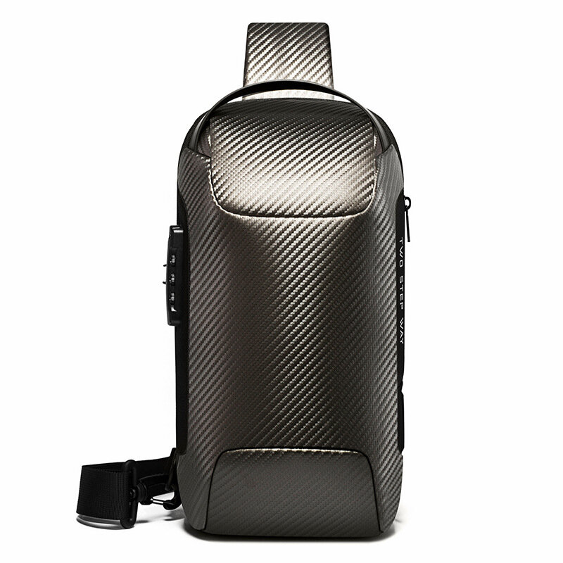 Модная трендовая мужская сумка на плечо Chikage, многофункциональная деловая сумка через плечо большой вместимости, индивидуальная нагрудная сумка унисекс