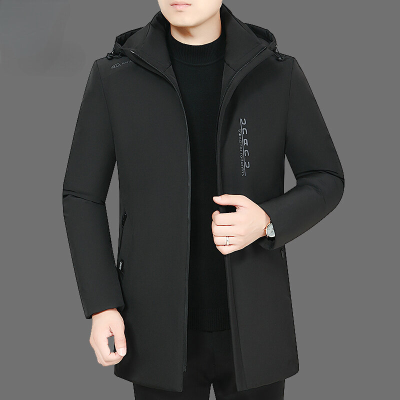 ふくらんでいるメンズジャケット,シックで暖かい,冬の衣類,2023