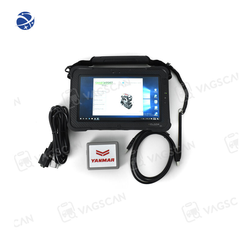 Yun Yi For Yanmar Excavator Construction Machinery Tester Equipment DIGGING NEW+Xplore Tablet Diagnostic Tool