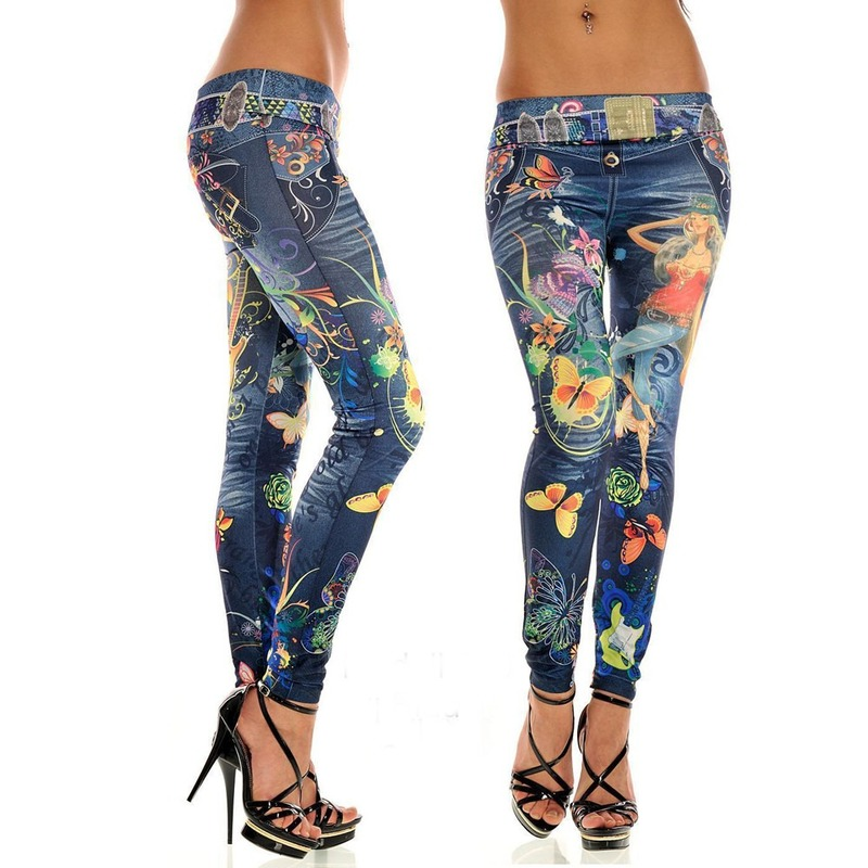 Женские узкие классические синие джинсовые брюки, 2024 Бесшовные Леггинсы для женщин, сексуальные джинсы, эластичные трендовые джеггинсы, уличная одежда