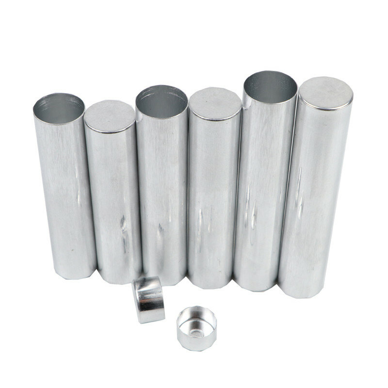 Cartouches vides en Tube d'aluminium pour les dents, diamètre 22mm, matériel Valplast, 100 pièces