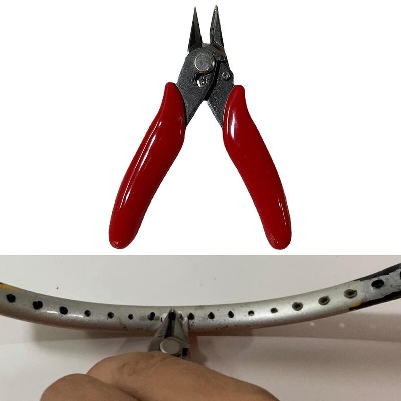 Badminton Racket Plier Side Cutting Accessories Repairing Anti Slip Diagonal Wire Cutter for Cutting Badminton Racket