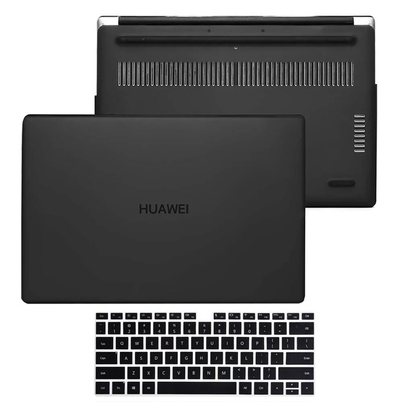 Funda de ordenador portátil para Huawei MateBook D14/D15/13/14/MateBook X Pro /X 2020/MagicBook 14/15/Pro 16,1, carcasa dura + cubierta de teclado