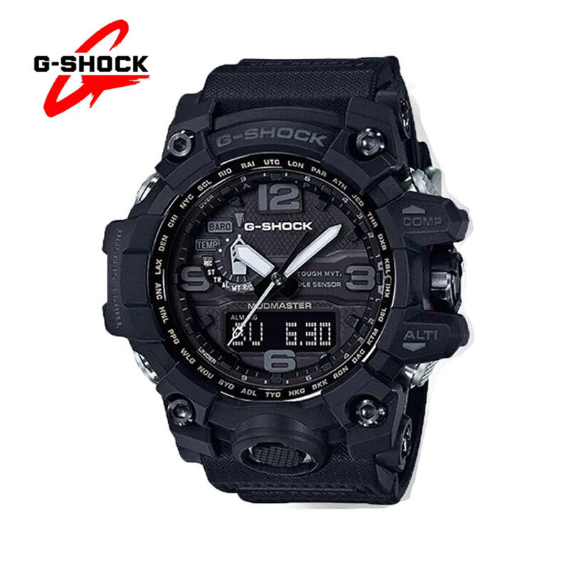 Часы G Shock Мужские кварцевые, модные повседневные многофункциональные ударопрочные светодиодные наручные часы для спорта на открытом воздухе, серия GWG1000