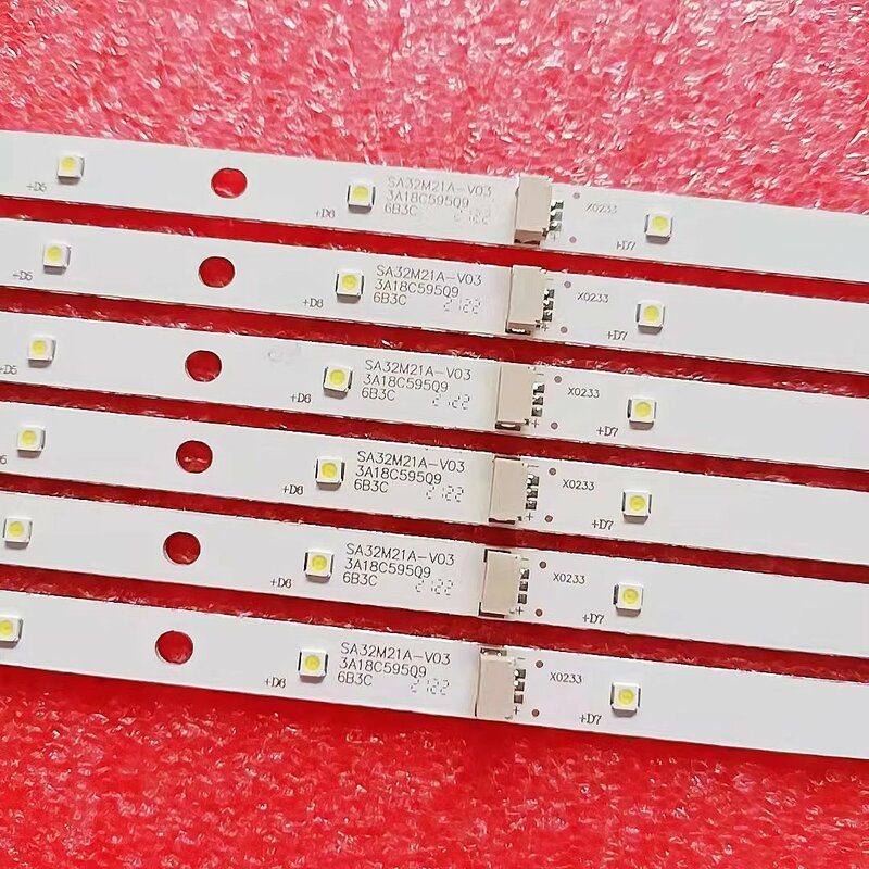 SKYworther-32e5ers、5800-p32ejb-0100、液晶バックライト、32e322w、SA32M21A-V03、6個用のライトストリップライト