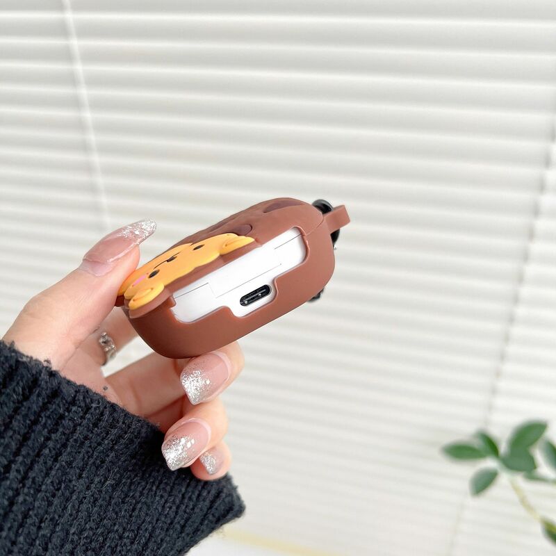 Coque en silicone souple pour Xiaomi Redmi Buds 4 Lite, housse de protection pour écouteurs, dessin animé 3D, édition américains