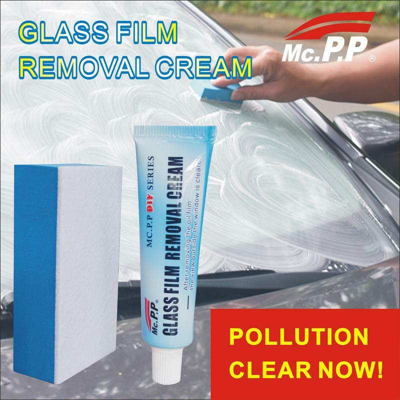 Strisce di vetro per auto pasta per la rimozione del Film d'olio potente detergente per vetri parabrezza per auto pulizia del vetro di alta qualità per strumenti per finestre della stanza