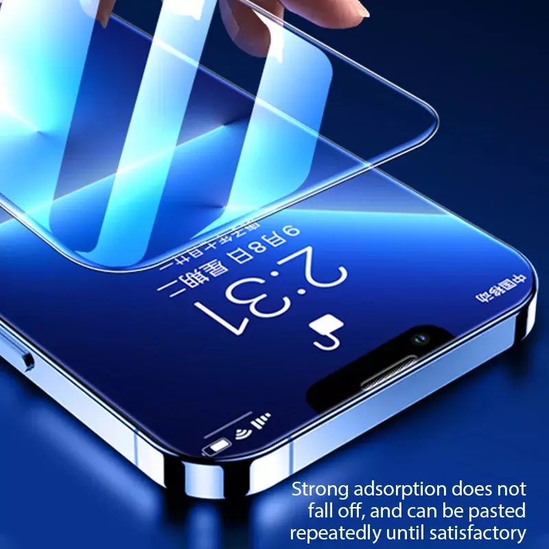 Защитное стекло для iPhone, 2 шт., Защита экрана для iPhone 15 14 13 12 11 Pro Max XR X XS Max 14 15 Plus 13 Mini SE 2022