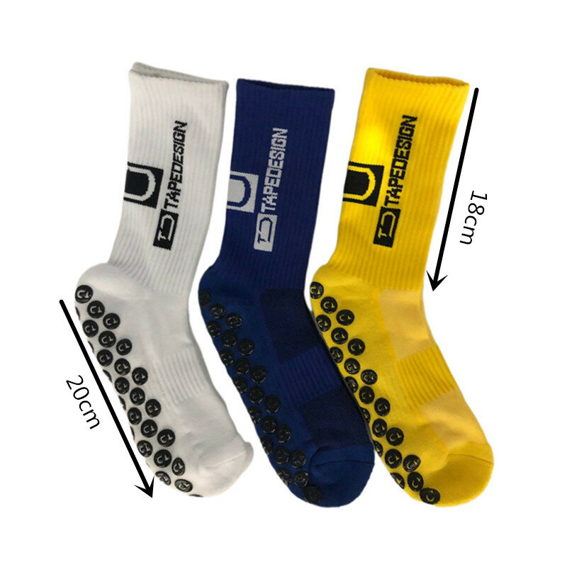 New 2022 Men Anti-Slip Football Socks High Quality Soft Breathable Thickened Sports  Running Cycling Hiking  Soccer Socks