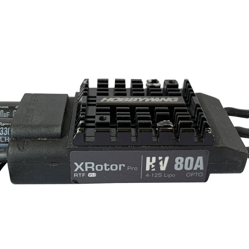FLYFUN ESC Xrotor-Pro-80A-HV1v4 Brushless Outrunner Motor Speed Controller For RC Airplane - 80A