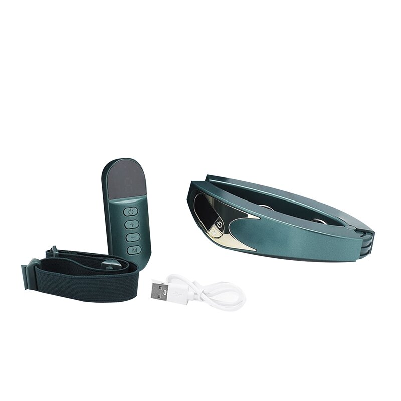 EMS V-Face Face Lift Device 6Mode Heated Skin Rejuvenation Double Chin Vibration Wireless Remote Massager