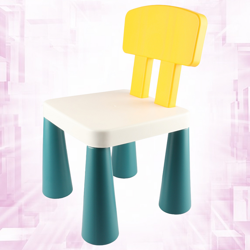 Babys montierte pädagogische Bausteine kleine Hocker Stühle für Kleinkinder Multifunktion sichere Kunststoff Kinder abnehmbare Stühle