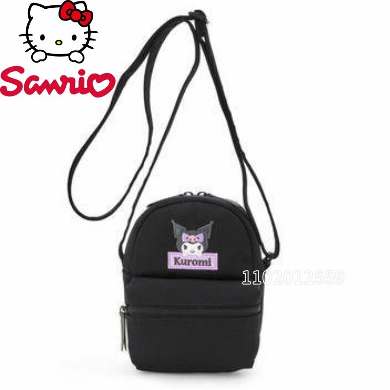 Miniso Kuromi's New Girls' Bag Luxury Brand Fashion Girl One Shoulder Crossbody Bag Cartoon Mini One Shoulder Bag High Quality
