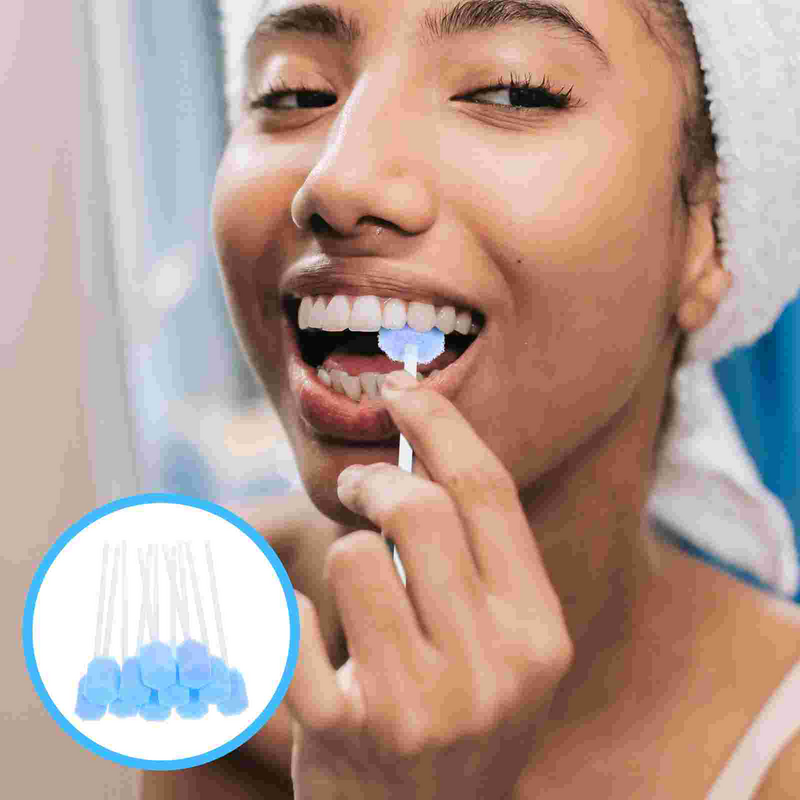 Tamponi orali bocca spugna tampone spugna cura del bambino pulizia spazzolino dentale Sterile lingua usa e getta Swabsticks dente infantile