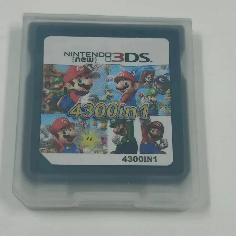 3DS ตลับเกม NDS 4300 in 1, 3DS 3DS DS NDS การ์ดเกม NDSL การ์ดวิดีโอเกม R4เวอร์ชันการ์ดความจำของขวัญของเล่นเวอร์ชันภาษาอังกฤษ