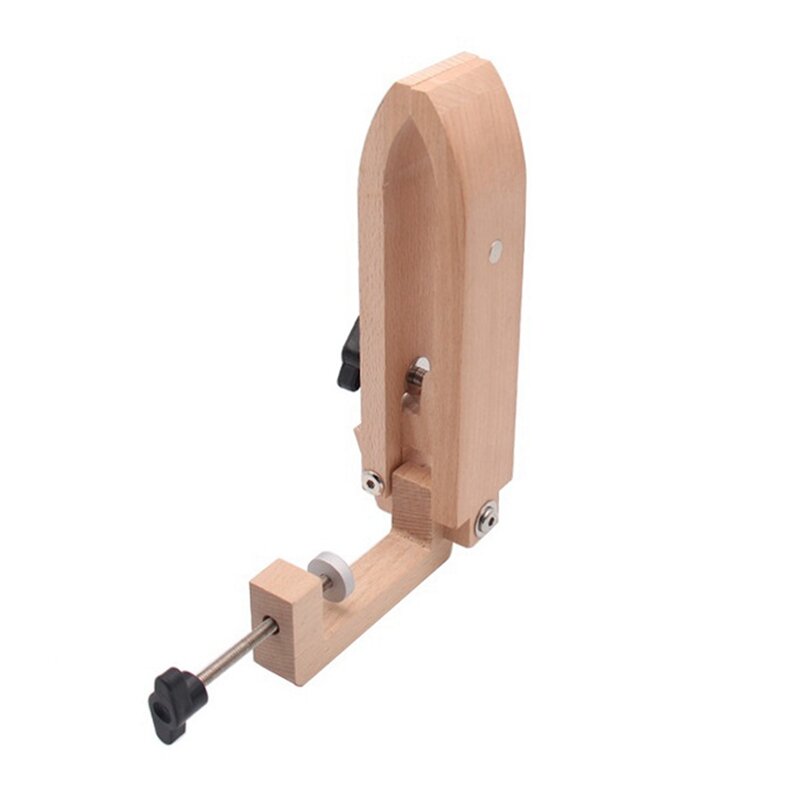 Hand-Sewn Wood Clamp Adjustable Clamping Table Top Rotating Foldable Leather Suture Fixing Frame Durable Easy Install