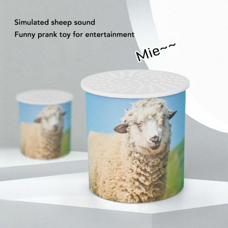 Magia Zabawne Efekty Specjalne Owca Zadzwoń Dźwiękowa Tube Zabawka Owca Zwiężona W Pudełku Owca Dźwięk Zabawka Cylinder Pozytywka