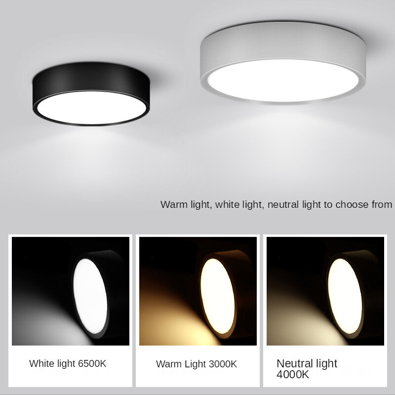 Led Downlight Spotlight Ceiling Light AC110~265V 10W 15W For Living Room Bedroom Hallway Kitchen Down Light Ceil Fixture