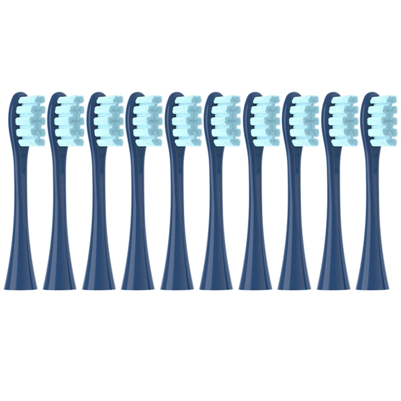 10PCS Replacement Brush Heads for Oclean Flow/X/ X PRO/F1/ One/ Air 2 Electric Toothbrush DuPont Soft Bristle Nozzles,A