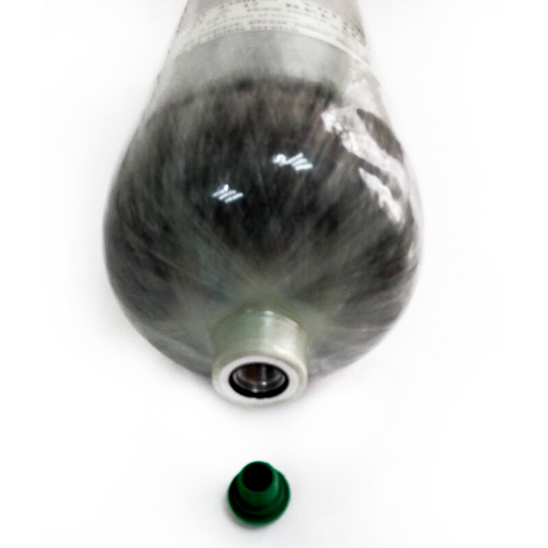 Acecare – cylindre de plongée en Fiber de carbone de 6,8 l, point, 300 bars, 4500psi, pour la sécurité au feu