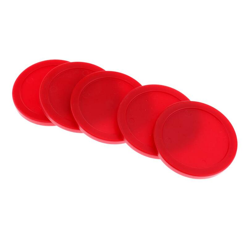 6Pcs Pucks, Plastic Packs Replacement Accessories for Game Tables