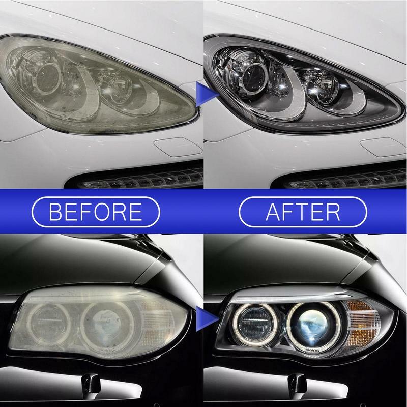 Car Light Restorative Liquid Removing Oxidation Dirt Portable Headlight Repair Polish Liquid For Car Headlight Restoration