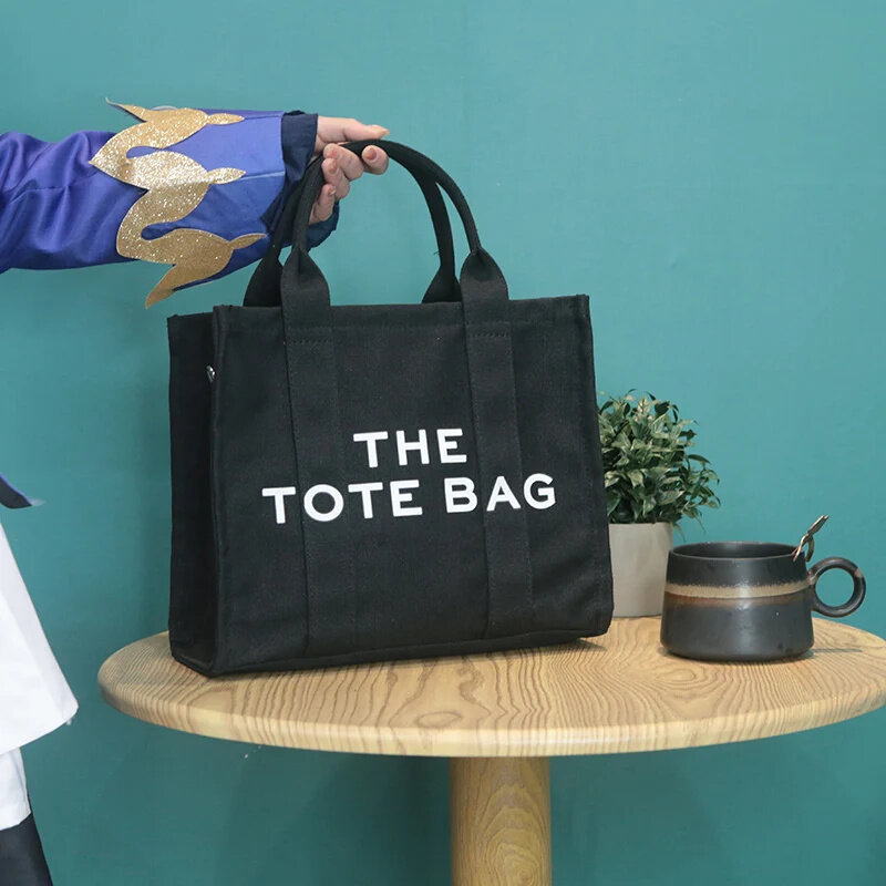 2 modne płótno skórzane torebki damskie o dużej pojemności projektant litery torby na ramię typu crossbody luksusowa duża torba na zakupy marki Tote Bag