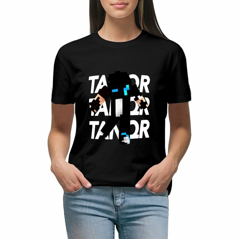 Tanqr Merch загар qr товар футболка графика топы милая одежда роскошная дизайнерская одежда для женщин