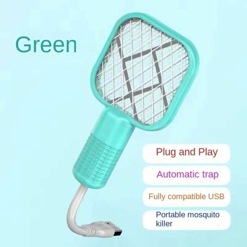 Elektro schock Mücken klatsche Falle Schädlings bekämpfung UV-Licht Mini Insekten schläger tragbare USB Mücken vernichter Lampe nach Hause im Freien